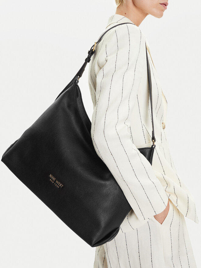Nine West Handtasche Nine West CEO-NoMad-Nostalgia-KY108 Schwarz