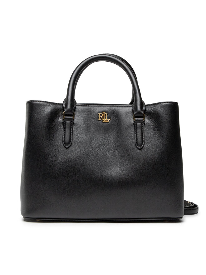 LAUREN RALPH LAUREN Ročna torba Lauren Ralph Lauren Marcy 26 431876725004 Črna