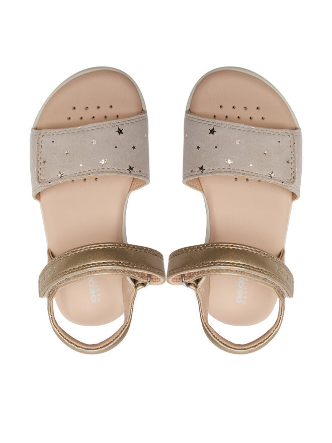 Geox Sandalen Geox J Sandal Haiti Girl J028ZA 007NF C0208 M Goldfarben