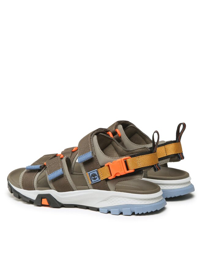 Timberland Sandały Timberland Garrison Trail Web Sandal TB0A5TAT1101 Szary