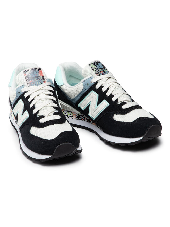 Laisvalaikio batai New Balance WL574CA2 Juoda | eavalyne.lt