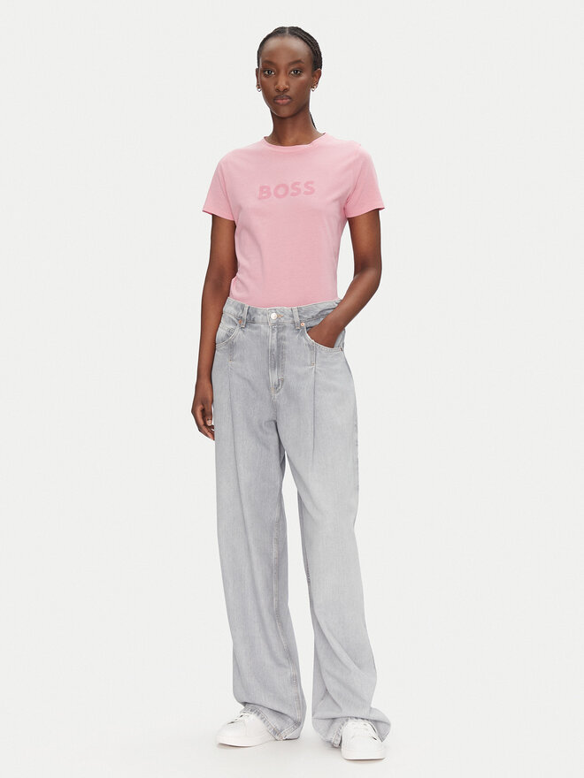 BOSS BOSS Camiseta C_Elogo_5 50501139 Rosa Regular Fit