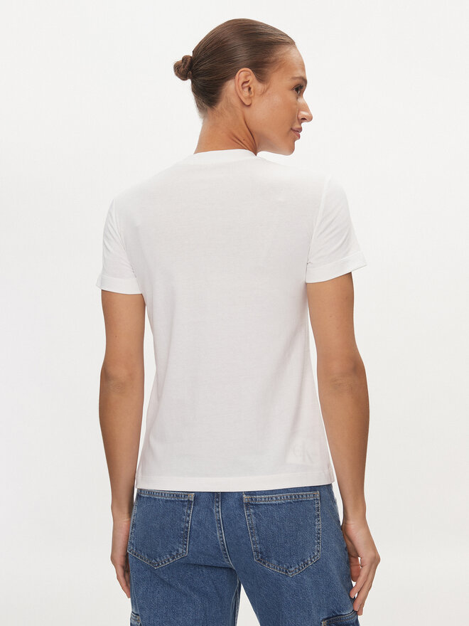 Calvin Klein Jeans Calvin Klein Jeans Camiseta Institutional J20J223222 Blanco Regular Fit