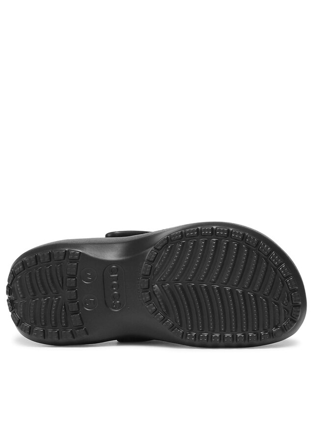 Crocs Παντόφλες Crocs Classic Platform Clog 206750 Μαύρο