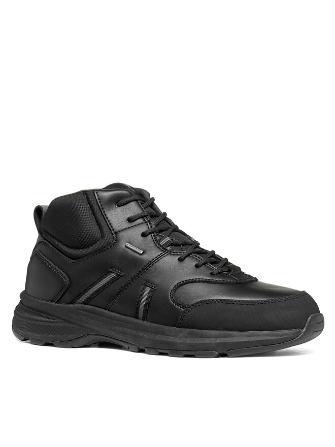Geox Schnürschuhe Geox U Senales B Abx U66M2A 000BC C9999 Schwarz