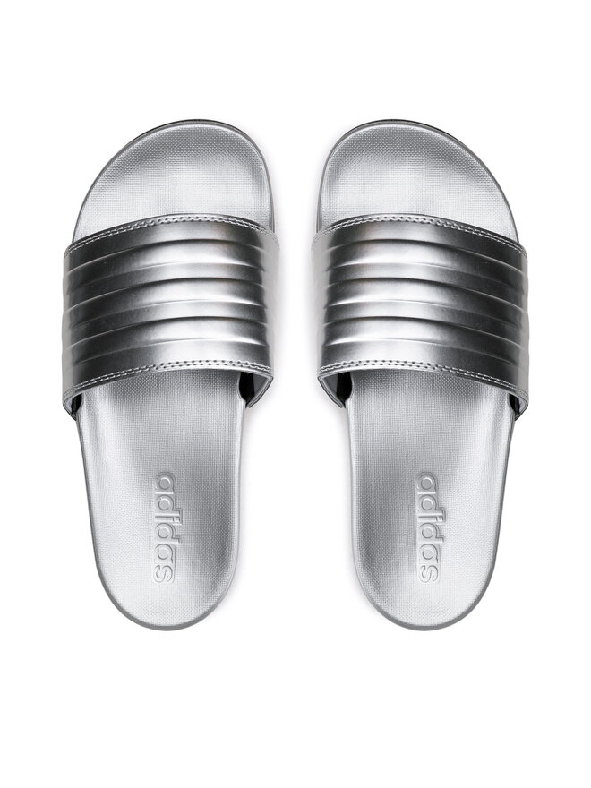 adidas Pantoletten adidas adilette Comfort FW7683 Silberfarben