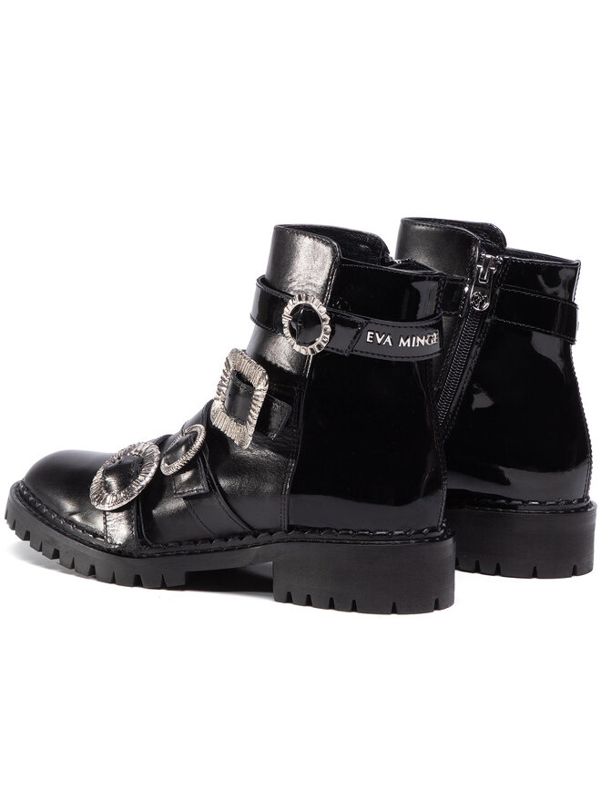 Eva Minge Schnürstiefeletten Eva Minge EM-33-08-000952 Schwarz