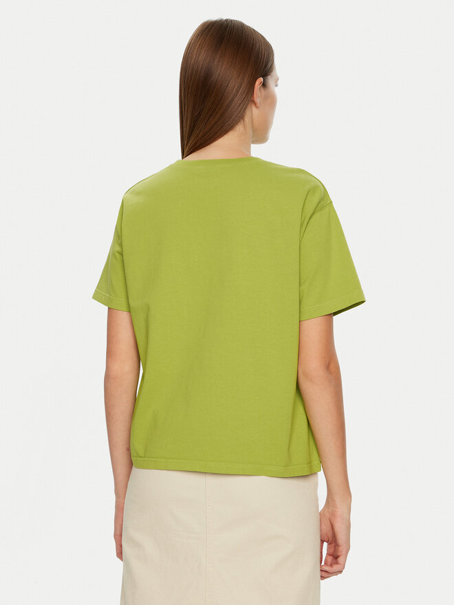 American Vintage American Vintage Camiseta Fizvalley FIZ02AH24 Verde Loose Fit