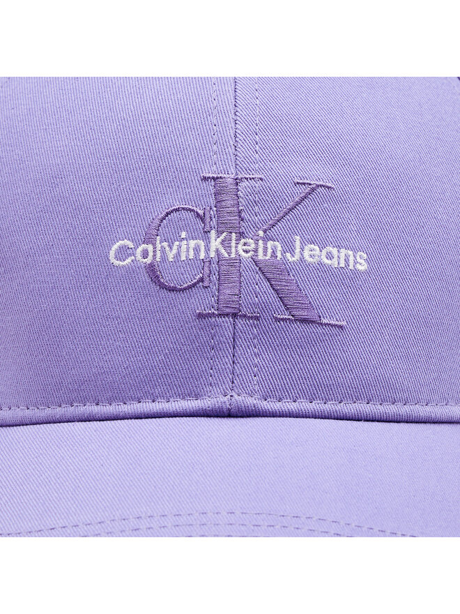 Calvin Klein Kšiltovka Calvin Klein Mono Logo Embro K60K612317 Fialová
