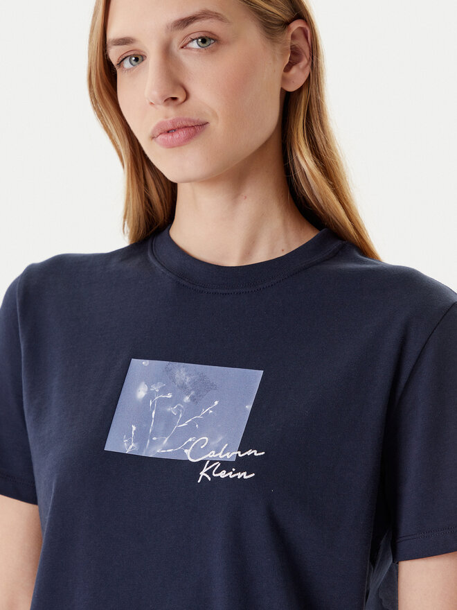 Calvin Klein Jeans Calvin Klein Jeans T-Shirt LV047C855G Dunkelblau Regular Fit