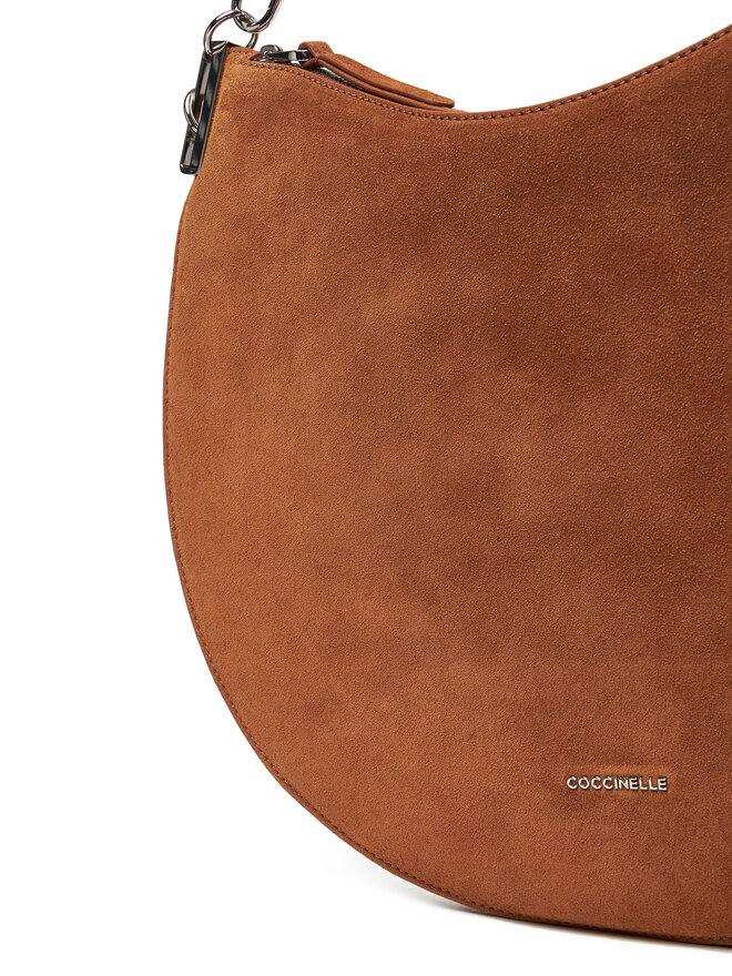 Coccinelle Handtasche Coccinelle QKG Coccinellesunup Suede E1 QKG 13 01 01 Braun
