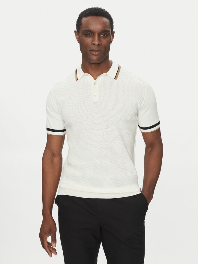 KARL LAGERFELD KARL LAGERFELD Polo 655017 552307 Blanco Slim Fit