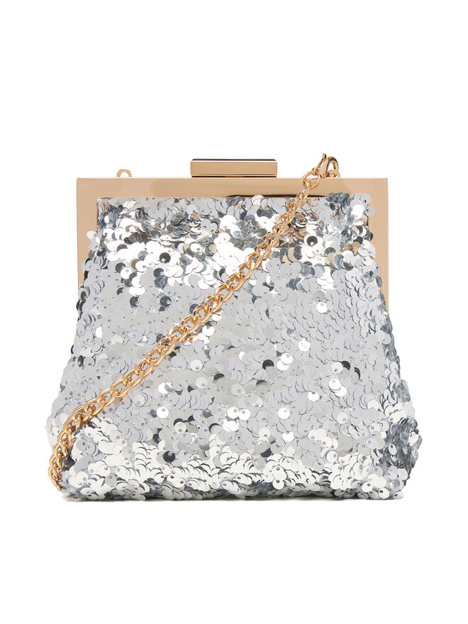 LOVE MOSCHINO Torbica LOVE MOSCHINO JC4146PP0NKK190A Srebrna