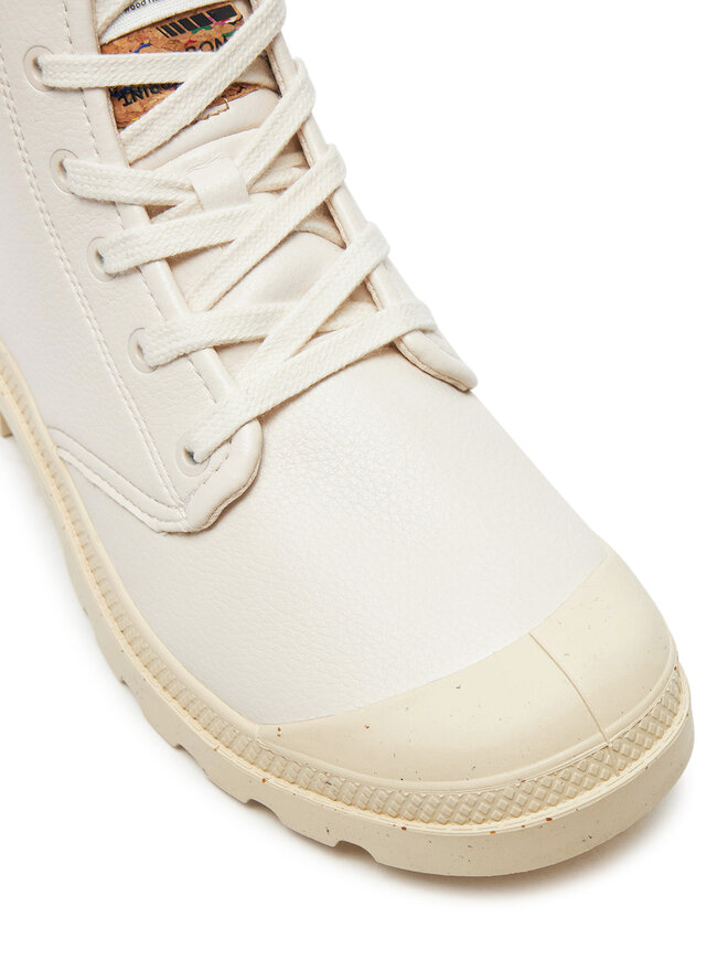 Palladium Schnürstiefeletten Palladium Pampa Hi Re Vegan Lth 74378-116-M Weiß