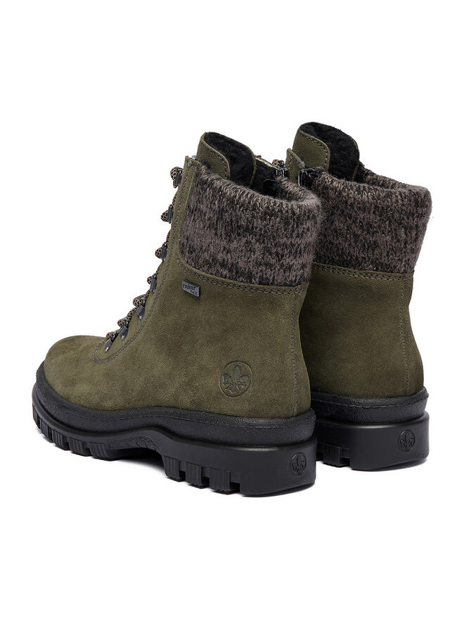 Rieker Schnürschuhe Rieker CEO-X8233-54 Grün