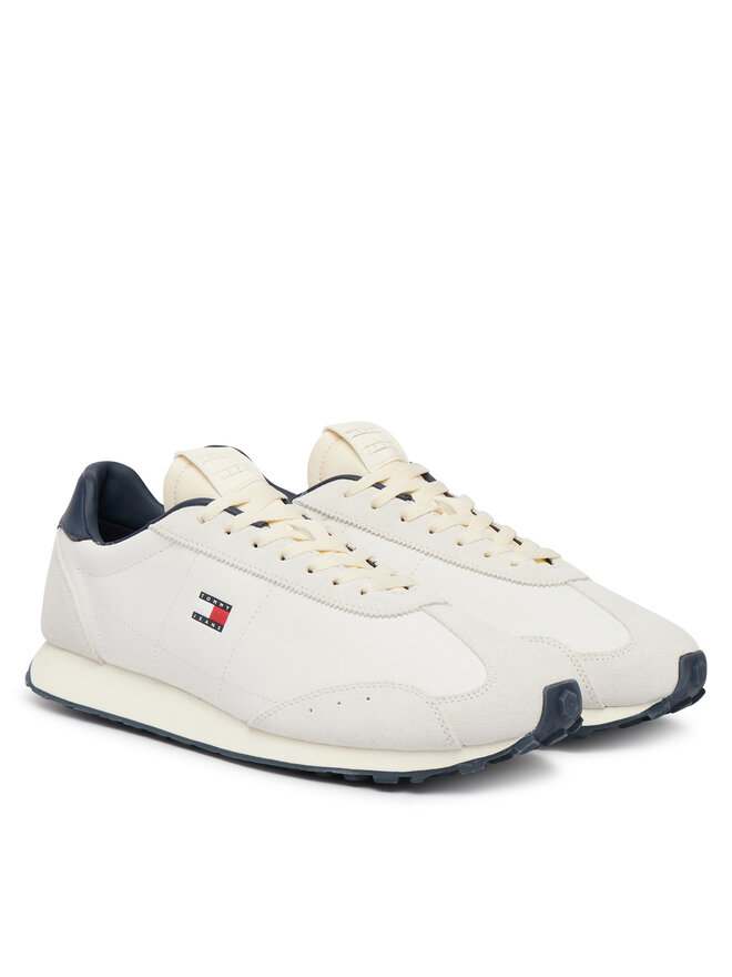 Tommy Jeans Sneakers Tommy Jeans Tjm Retro Runner Archive Mix Mat EM0EM01763 Hellbeige