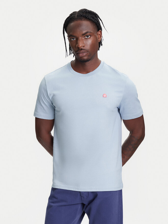 United Colors Of Benetton United Colors Of Benetton Camiseta 3MI5J1AF7 Azul Regular Fit