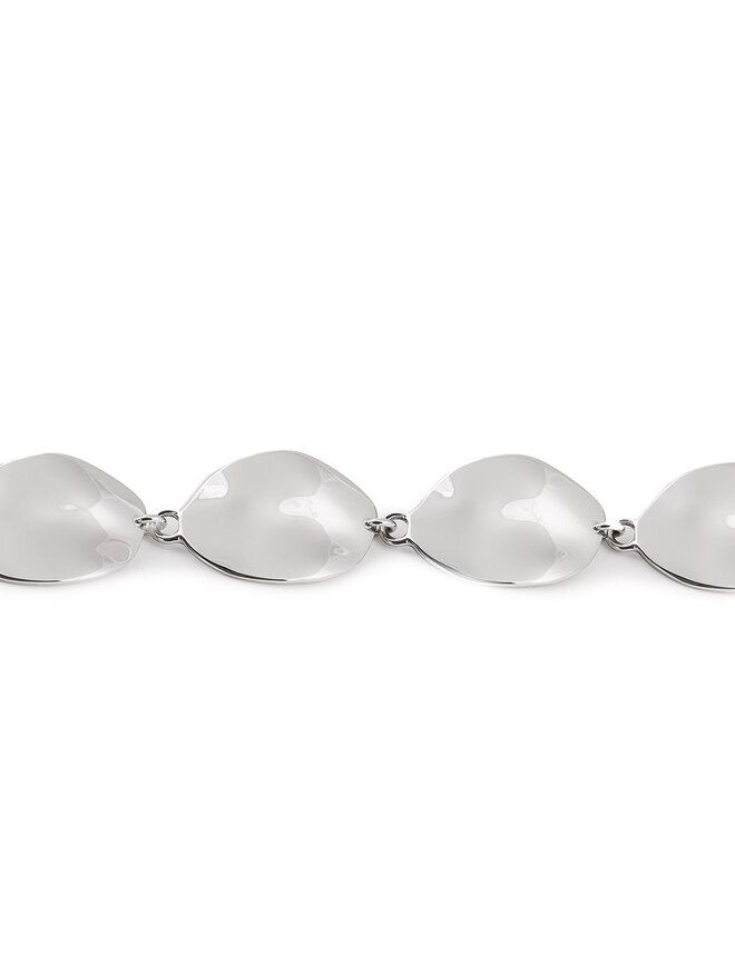 Calvin Klein Bransoletka Calvin Klein 35000619 Srebrny