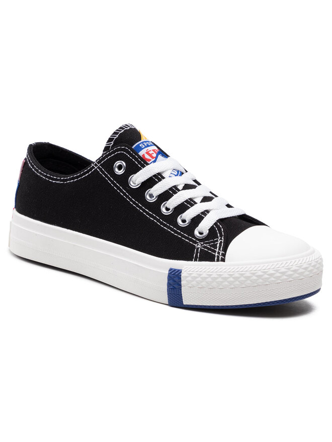 Keddo Sneakers aus Stoff Keddo 817588/03-01G Schwarz