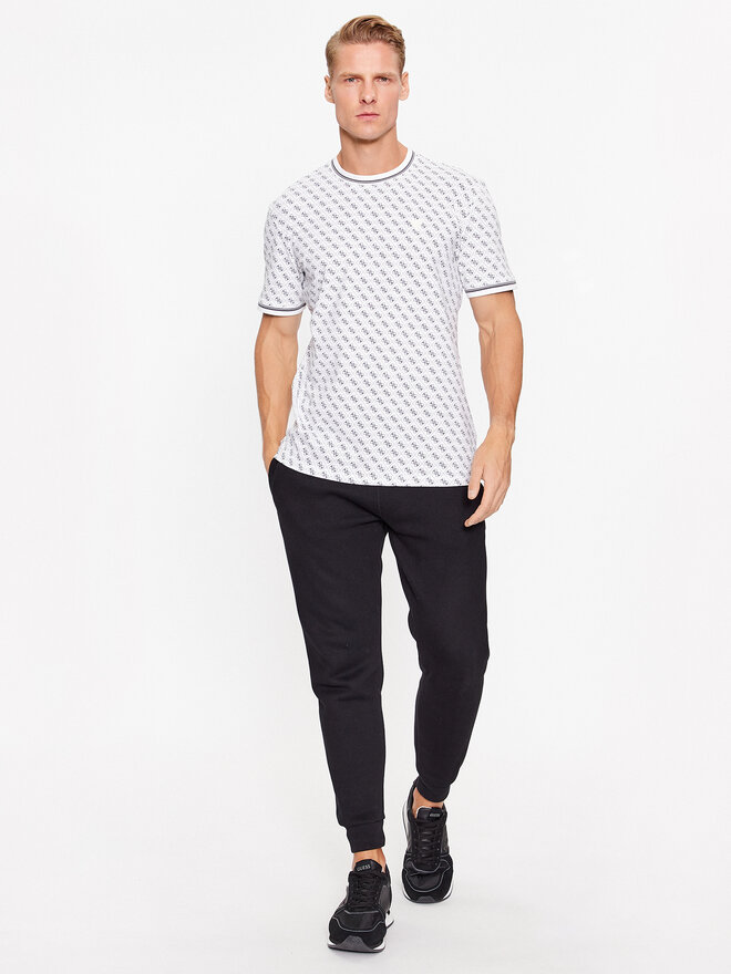 Guess Guess T-Shirt Marshall Z2YI05 J1314 Λευκό Regular Fit