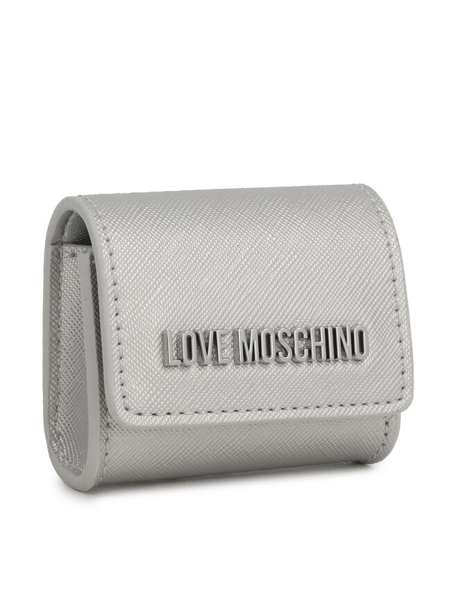 LOVE MOSCHINO Funda para auriculares LOVE MOSCHINO JC6451PP4IK2390B Plata