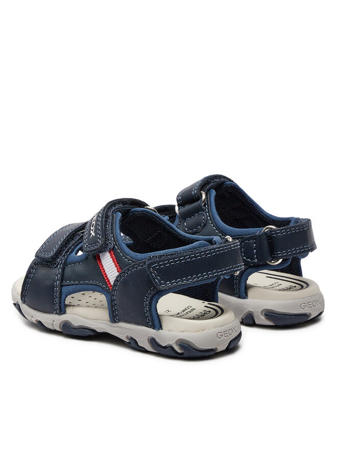 Geox Sandály Geox B Sandal Flaffee Boy B4559A 08515 C4002 M Tmavomodrá