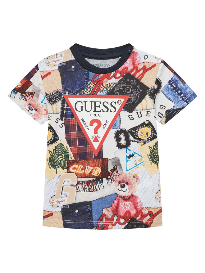 Guess Guess Camiseta N5YI04 K8HM4 De color Regular Fit