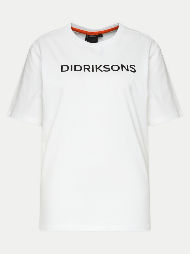 Didriksons Didriksons Camiseta Harald 505551 Blanco Regular Fit