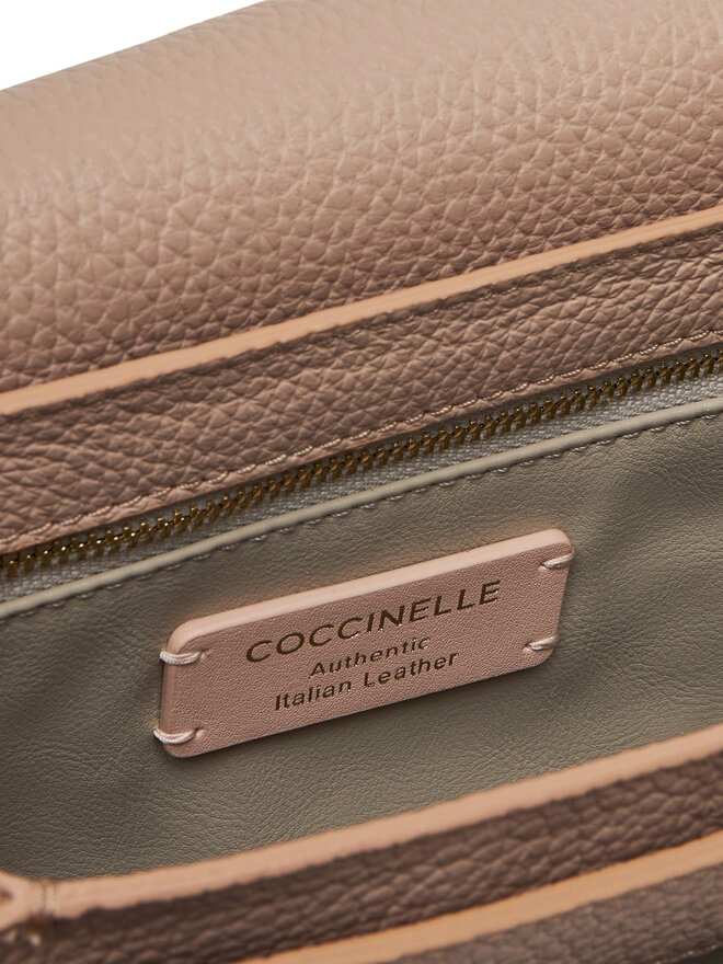 Coccinelle Τσάντα Coccinelle E1 SSM 15 01 01 Μπεζ