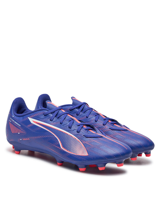 Puma Buty do piłki nożnej Puma Ultra 5 Play Fg/Ag 107689 01 Niebieski