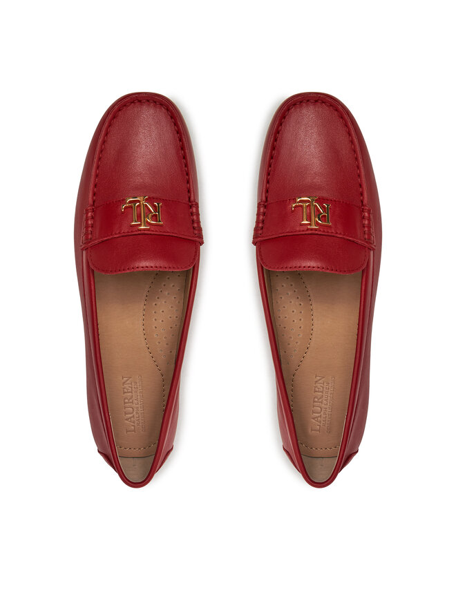 LAUREN RALPH LAUREN Mokassins LAUREN RALPH LAUREN Barnsbury 802852847021 Rot