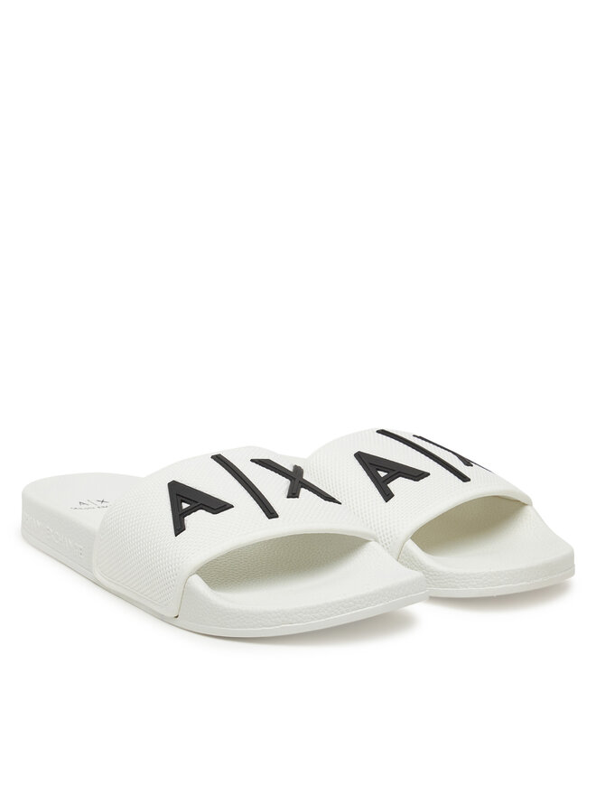 Armani Exchange Natikači Armani Exchange XUP001 XV820 K488 Bela