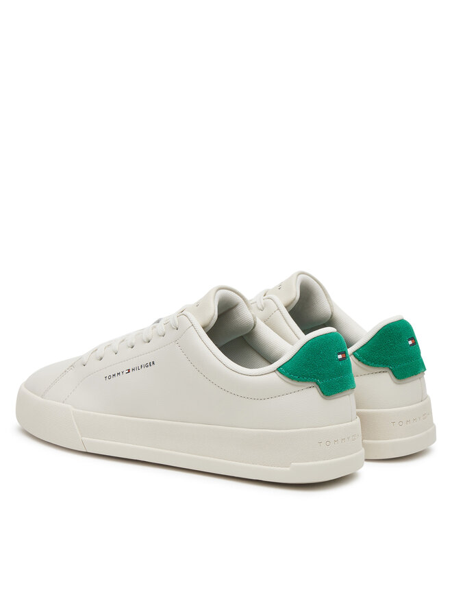 Tommy Hilfiger Zapatillas Tommy Hilfiger Th Court Lth Detail Ess FM0FM05367 Beis