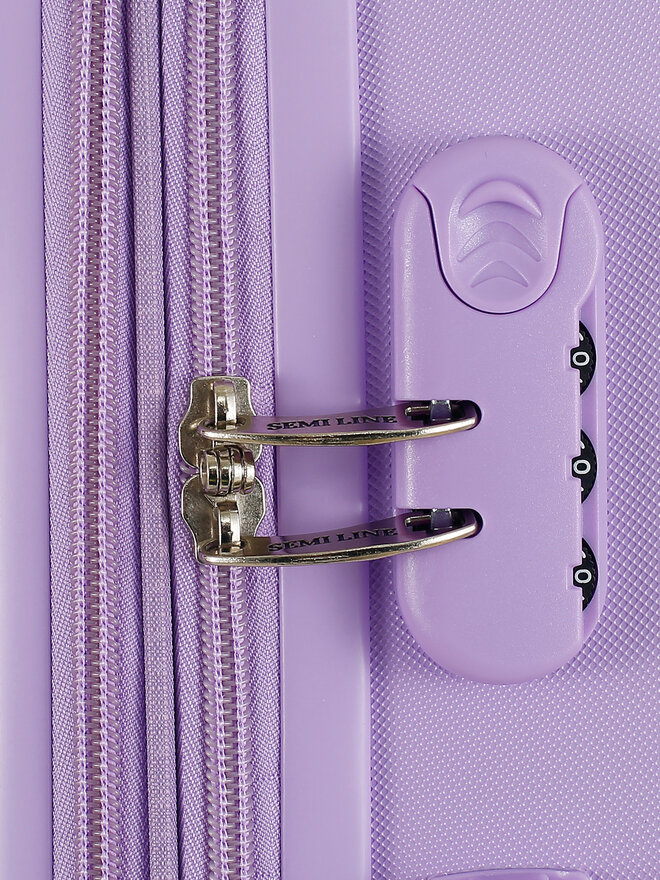 Semi Line Kabīnes koferis Semi Line T5926-1 Violets