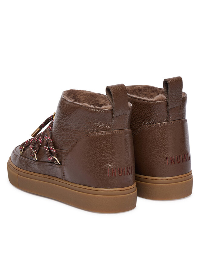 Inuikii Schneeschuhe Inuikii Full Leather Gloss 1001.001.0371 Braun