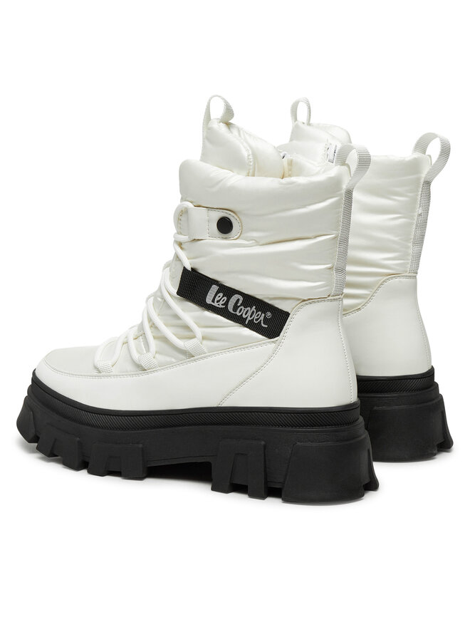 Lee Cooper Botki Lee Cooper LCJ-24-47-3142LA Biały