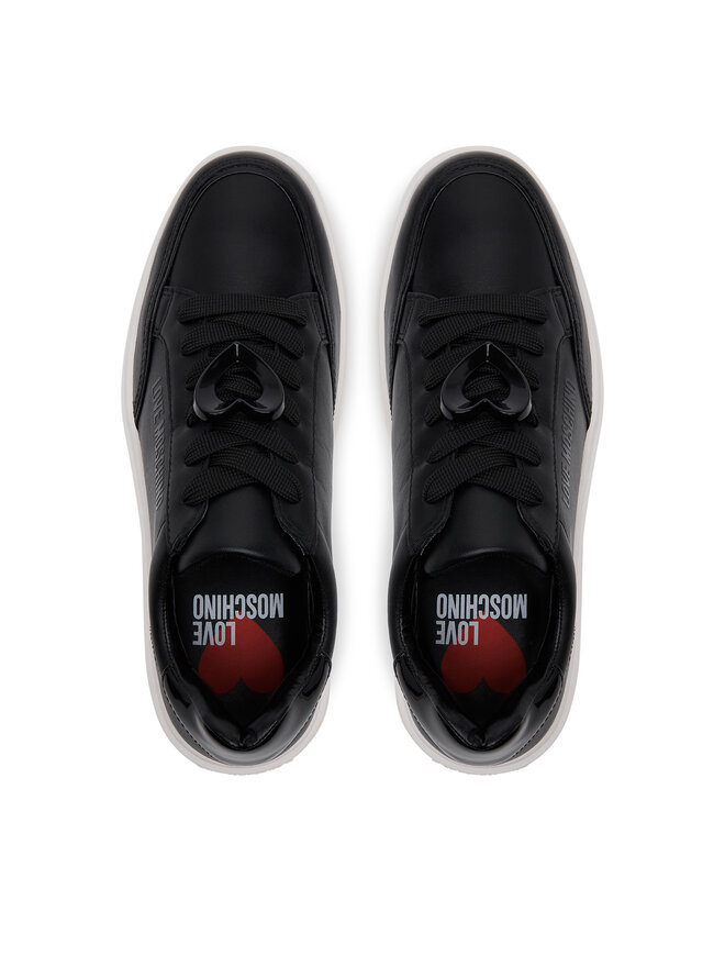 LOVE MOSCHINO Sneakersy LOVE MOSCHINO JA15214G1MIA400A Czarny
