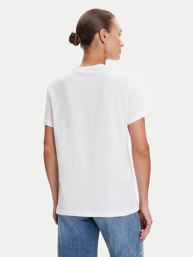 Liu Jo Liu Jo Camiseta UF5271 JS923 Blanco Regular Fit