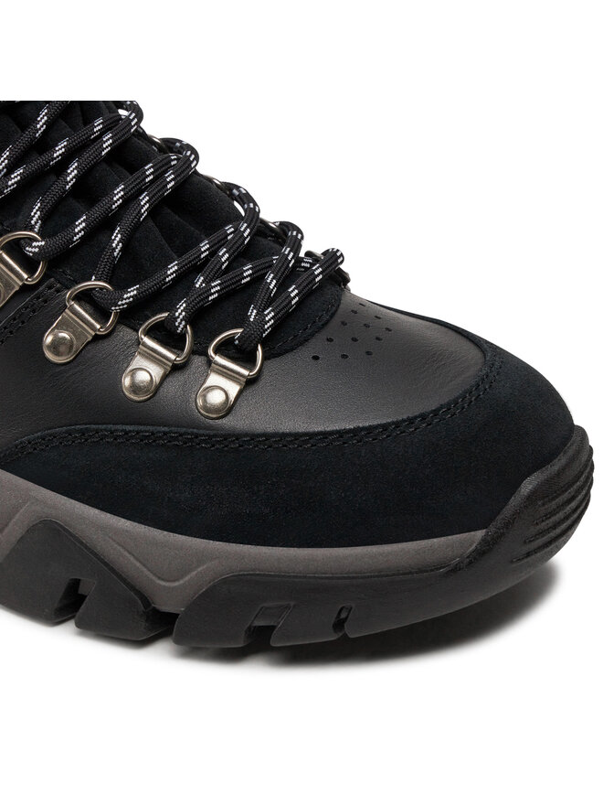 BOSS Schnürstiefeletten BOSS Chester Halb Sdltny 1 50523901 Schwarz