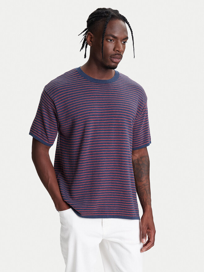 United Colors Of Benetton United Colors Of Benetton Póló 1195K109V Sötétkék Relaxed Fit