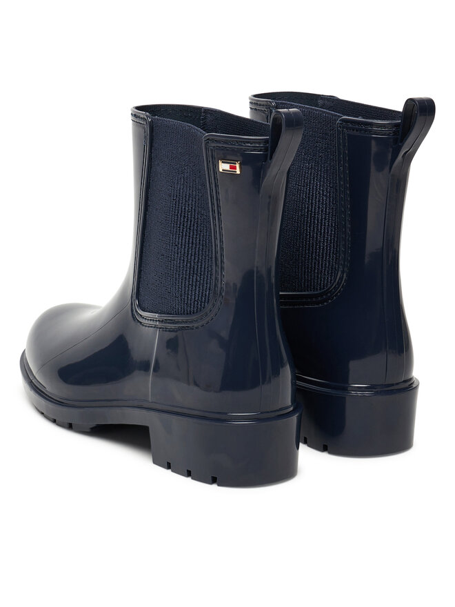 Tommy Hilfiger Γαλότσες Tommy Hilfiger Flag Hardware FW0FW08966 Σκούρο μπλε