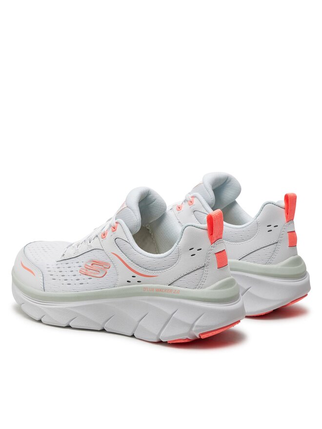 Skechers Sneakersy Skechers D'Lux Walker 2.0-Daisy Doll 150093/WMLT Biela