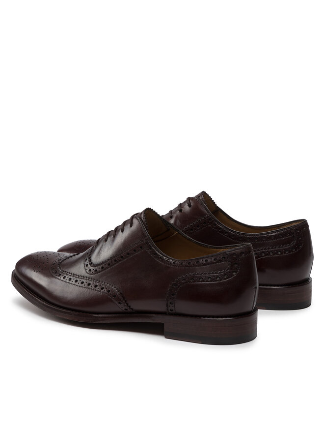 Lord Premium Półbuty Lord Premium Brogues 5501 Brązowy