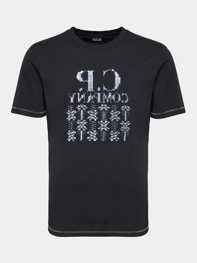 C.P. Company C.P. Company Póló 15CMTS355A 005431G Fekete Regular Fit