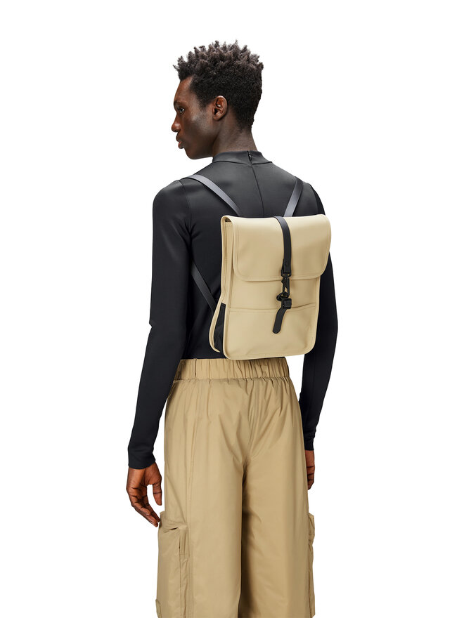 Rains Plecak Rains Backpack Micro W3 13010 Beżowy