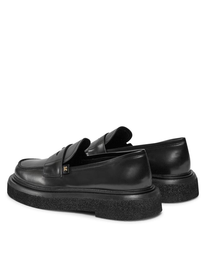 Max Mara Loaferice Max Mara Crepeloafer 23452619336 Crna