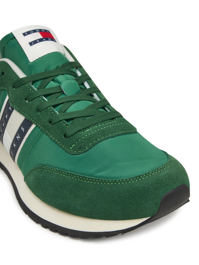 Tommy Jeans Sneakersy Tommy Jeans (New) Tjm Runner Casual Ess EM0EM01351 Zelená