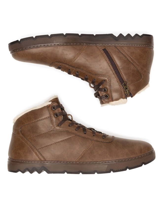 Lasocki Bakancs Lasocki LORENZO-02L MBS Barna