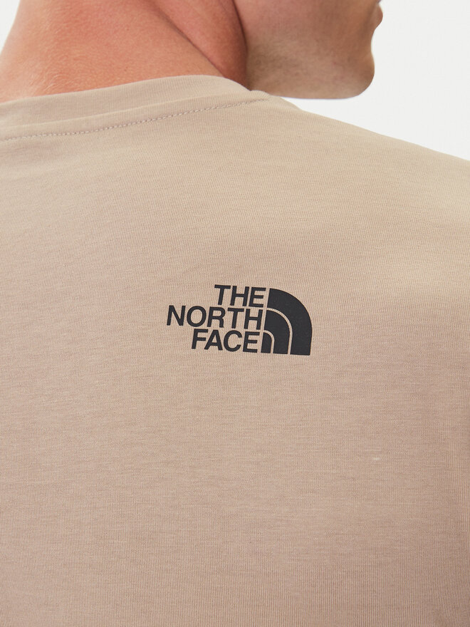 The North Face The North Face Camiseta Fine NF0A8A6M Beis Regular Fit