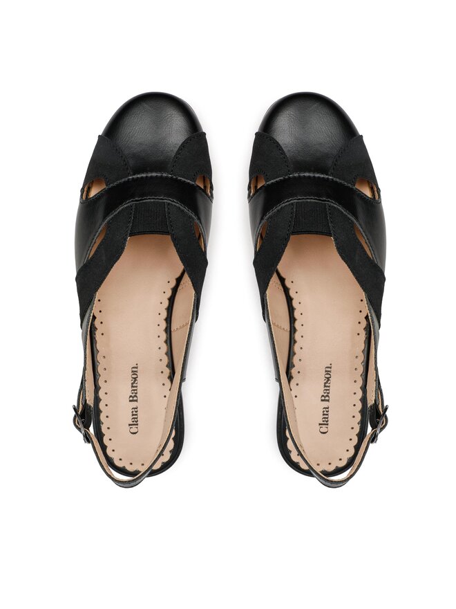 Clara Barson Sandalen Clara Barson WS290702-02 Schwarz